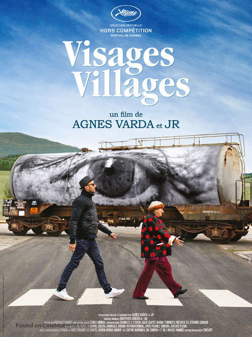 Visages, villages - Belgian Movie Poster