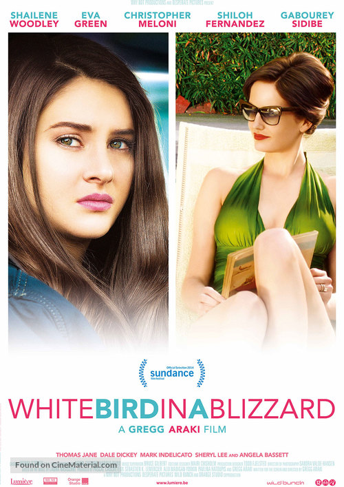 White Bird in a Blizzard - Dutch Movie Poster