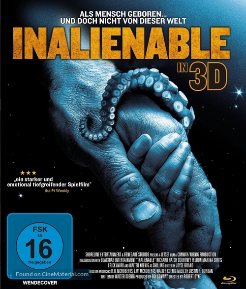 InAlienable - German Blu-Ray movie cover
