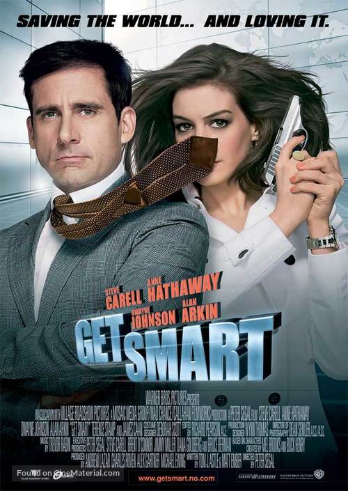 Get Smart - Norwegian Movie Poster