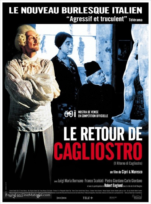 Il ritorno di Cagliostro - French Movie Poster