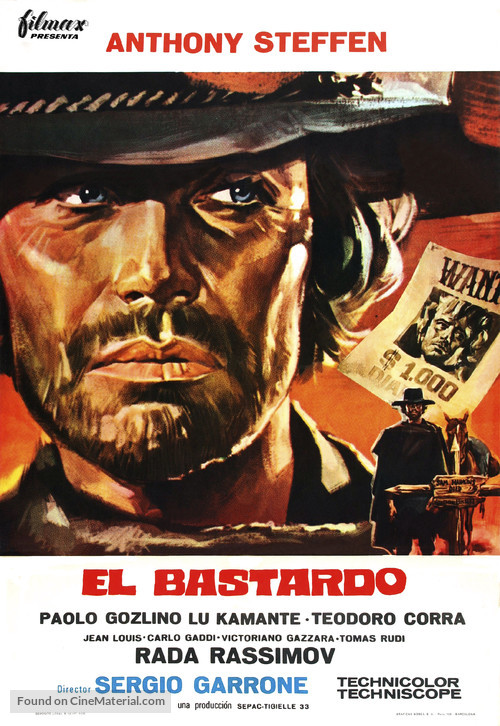 Django il bastardo - Spanish Movie Poster
