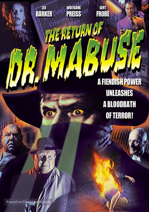 Im Stahlnetz des Dr. Mabuse - DVD movie cover