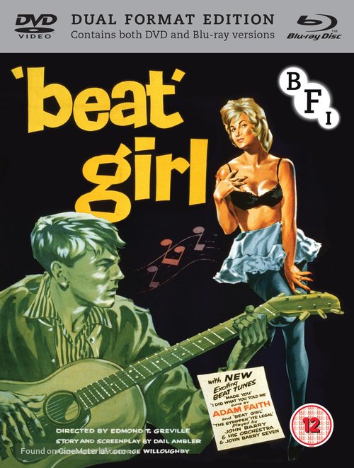 Beat Girl - British Blu-Ray movie cover
