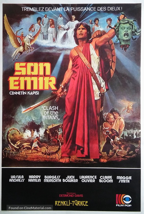 Clash of the Titans - Turkish Movie Poster