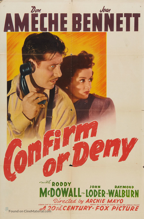 Confirm or Deny - Movie Poster