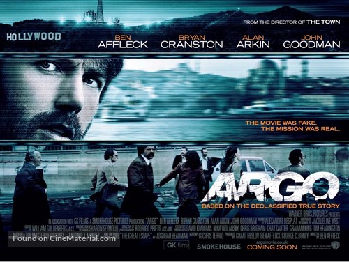 Argo - British Movie Poster