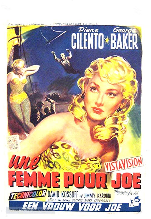 The Woman for Joe - Belgian Movie Poster