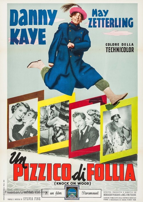 Knock on Wood - Italian Movie Poster