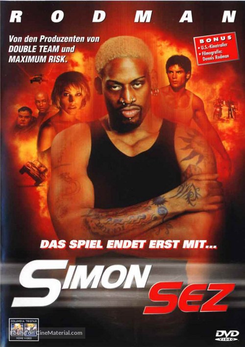 Simon Sez - German DVD movie cover