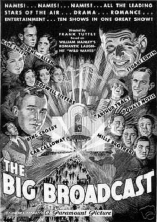 The Big Broadcast - Movie Poster