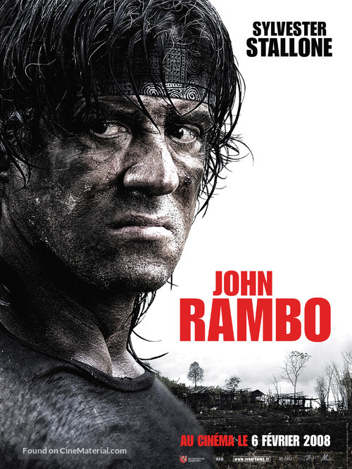 Rambo - French Movie Poster
