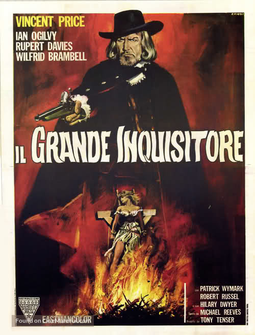 Witchfinder General - Italian Movie Poster