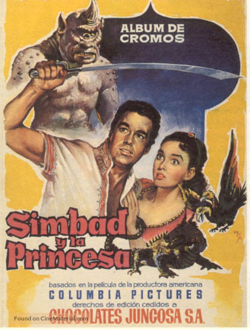 The 7th Voyage of Sinbad - Turkish Movie Poster