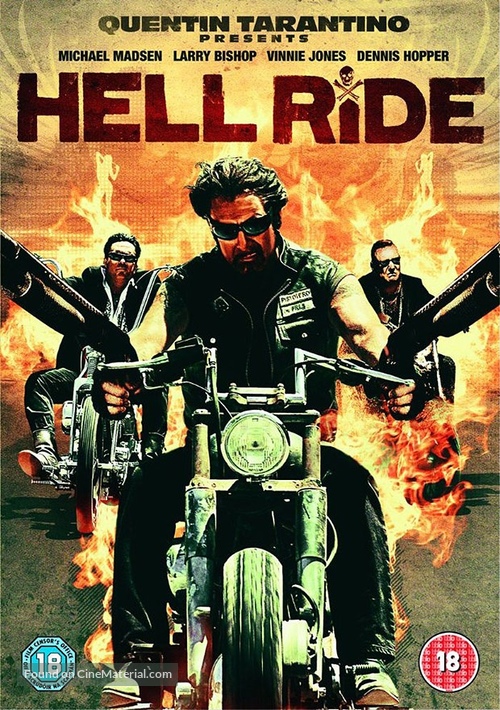 Hell Ride - British Movie Cover