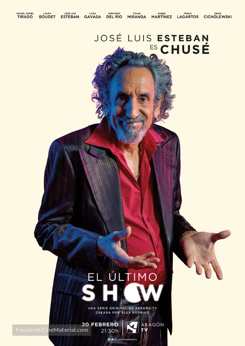 &quot;El &uacute;ltimo show&quot; - Spanish Movie Poster