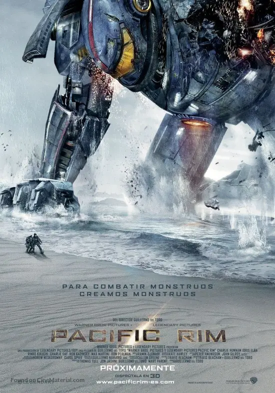 Pacific Rim - Spanish Movie Poster