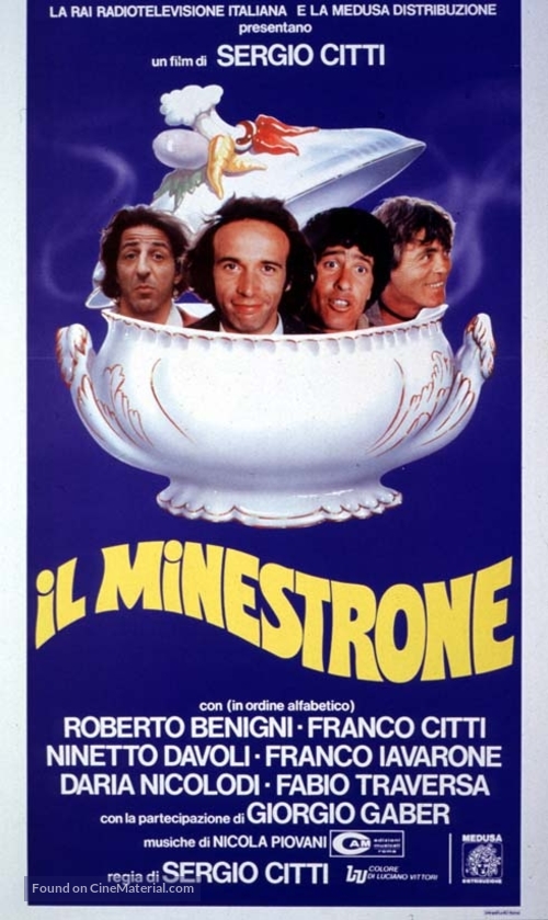 Il minestrone - Italian Movie Poster