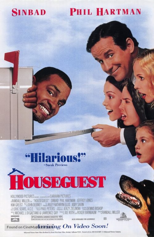 Houseguest - Video release movie poster