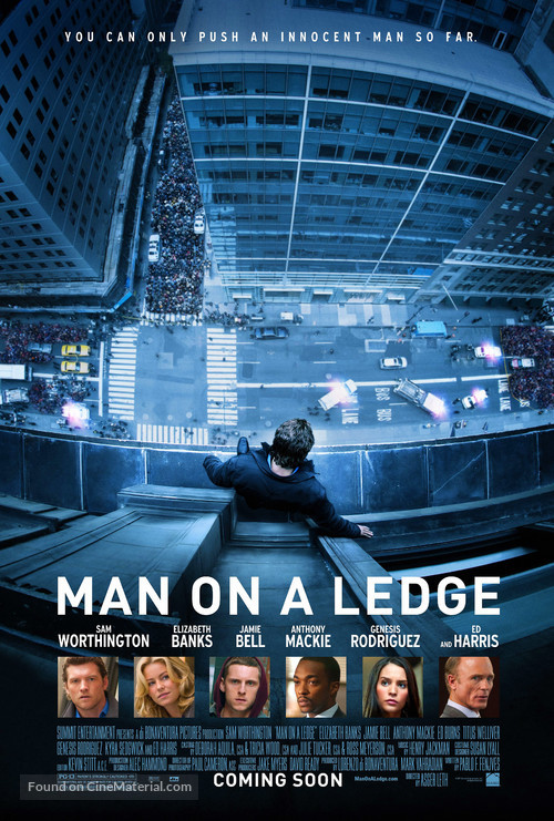 Man on a Ledge - Movie Poster