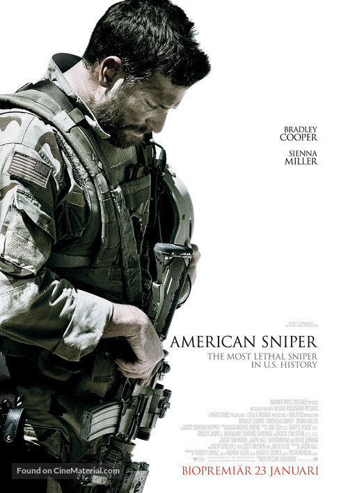 American Sniper - Swedish Movie Poster