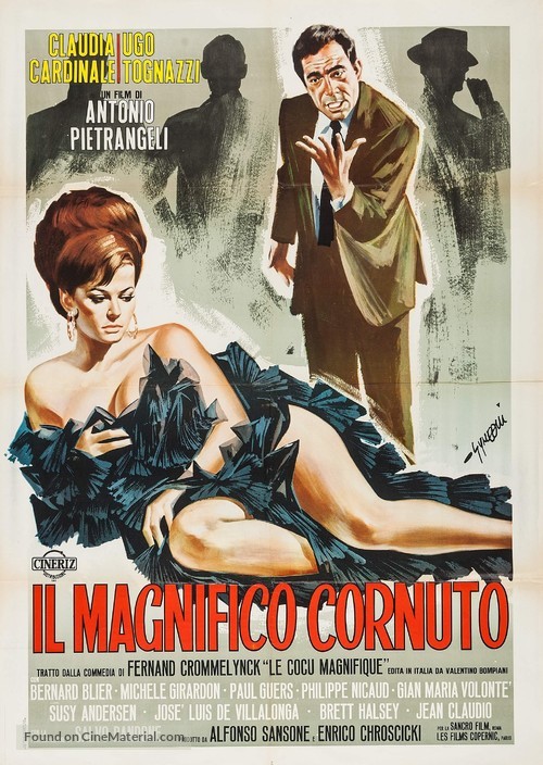 Il magnifico cornuto - Italian Movie Poster