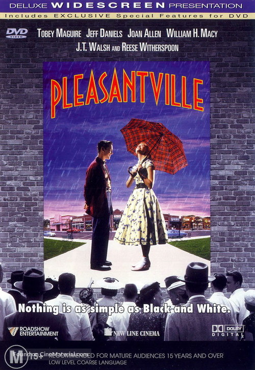 Pleasantville - Australian DVD movie cover