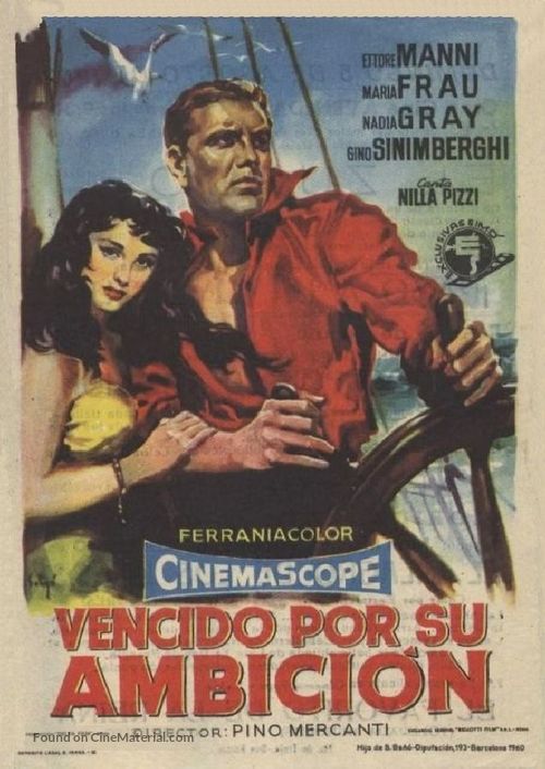 Agguato sul mare - Spanish Movie Poster