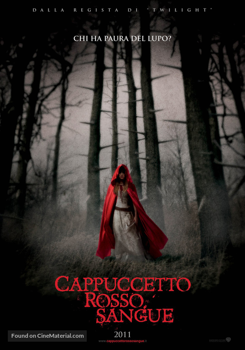 Red Riding Hood - Italian Movie Poster