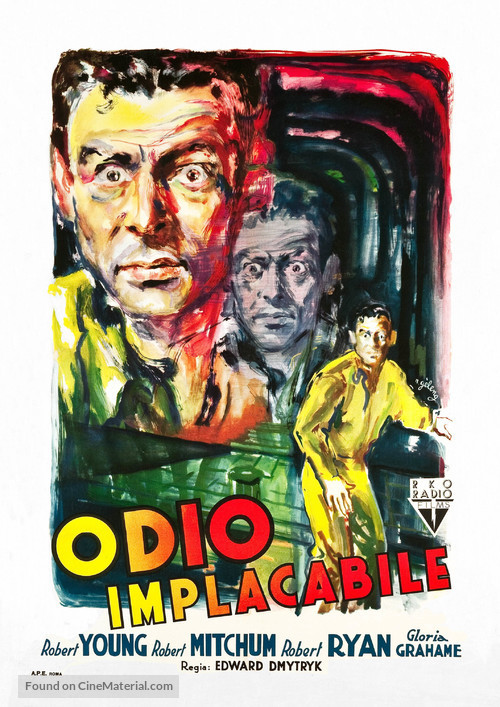 Crossfire - Italian Movie Poster