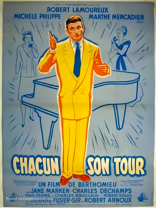 Chacun son tour - French Movie Poster