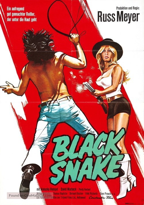 Black Snake - German Movie Poster
