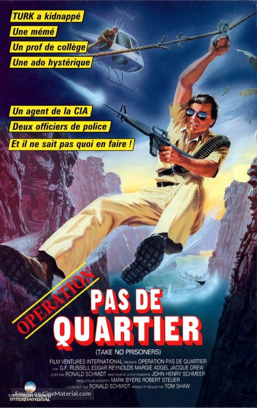 Operation: Take No Prisoners - French Movie Cover