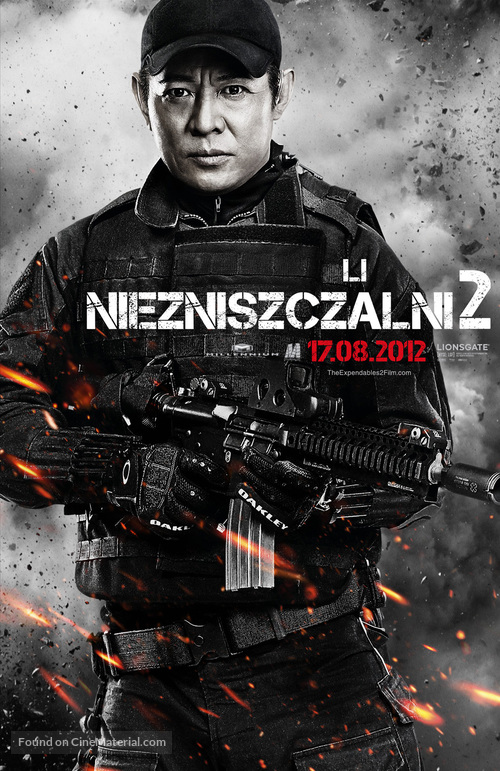 The Expendables 2 - Polish Movie Poster