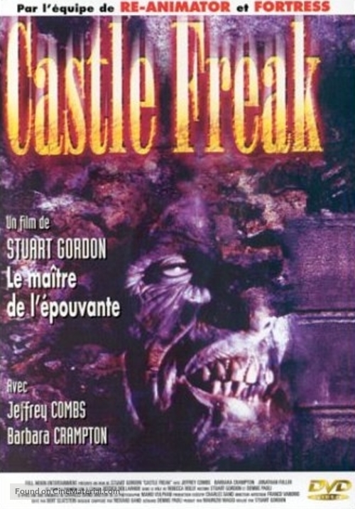 Castle Freak - French DVD movie cover