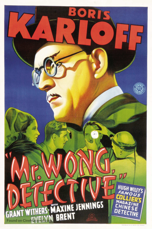 Mr. Wong, Detective - Australian Movie Poster