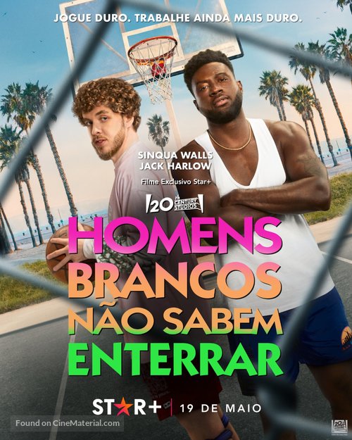 White Men Can&#039;t Jump - Brazilian Movie Poster