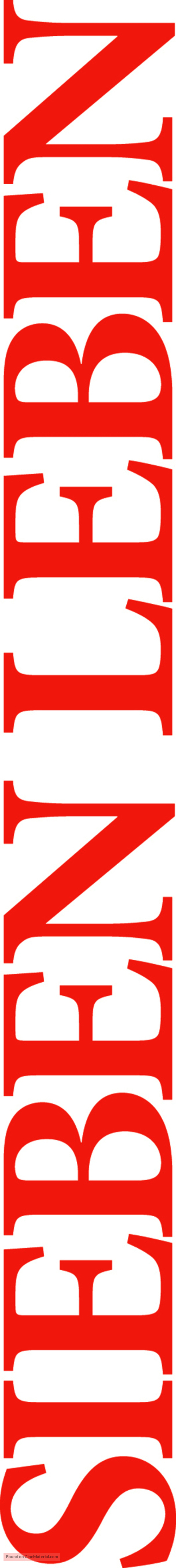 Seven Pounds - German Logo