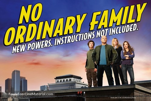 &quot;No Ordinary Family&quot; - Movie Poster