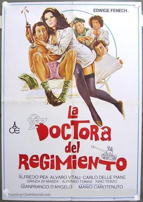 La dottoressa del distretto militare - Spanish Movie Poster