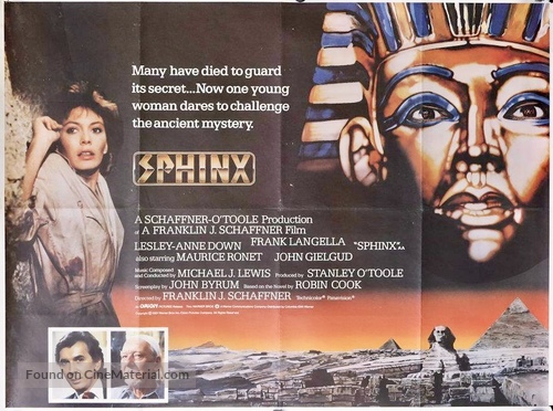 Sphinx - British Movie Poster