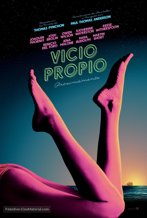 Inherent Vice - Argentinian Movie Poster