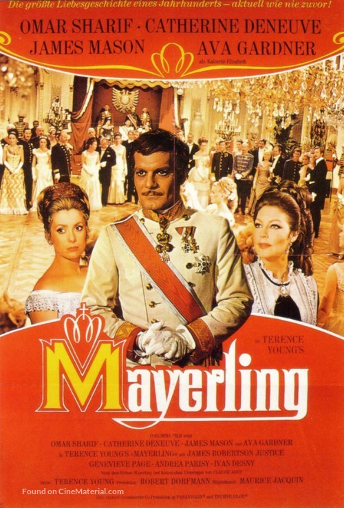 Mayerling - German Movie Poster
