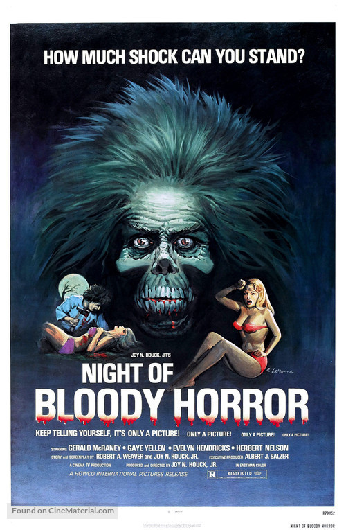 Night of Bloody Horror - Movie Poster