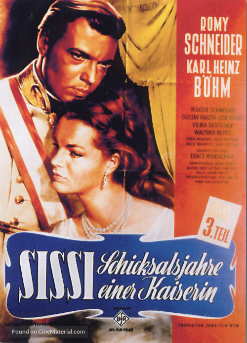 Sissi - Schicksalsjahre einer Kaiserin - German Movie Poster