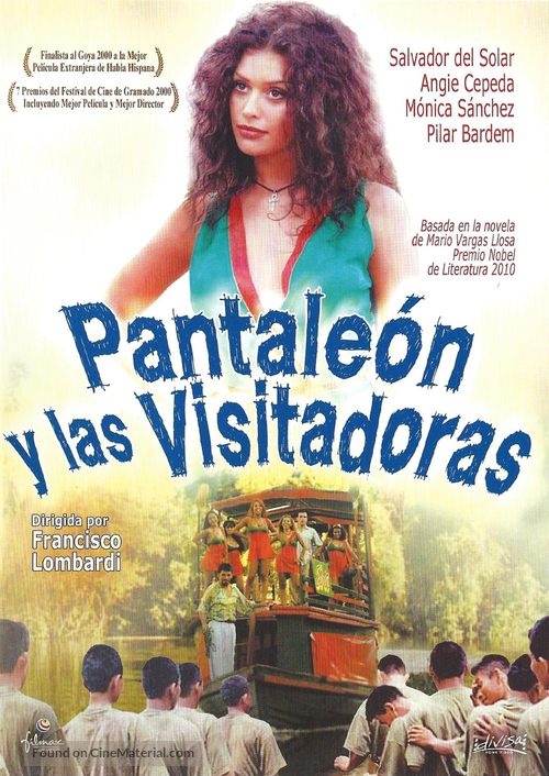 Pantale&oacute;n y las visitadoras - Spanish Movie Cover