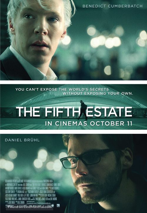 The Fifth Estate - British Movie Poster
