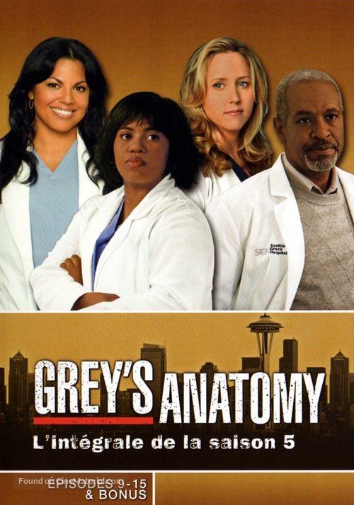 &quot;Grey&#039;s Anatomy&quot; - French DVD movie cover