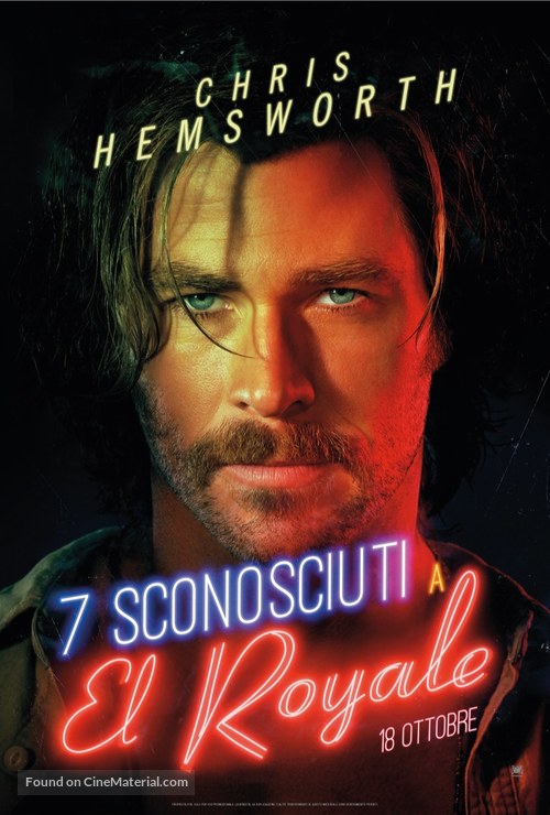 Bad Times at the El Royale - Italian Movie Poster