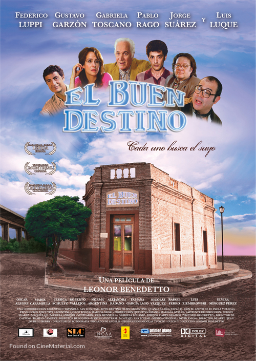 Buen destino, El - Argentinian poster